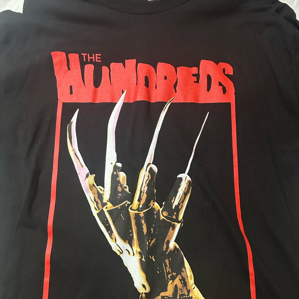 The Hundreds Black Tee with Red Graphic
